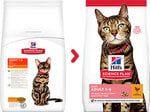 Hill's Science Plan Adult Light sausas maistas katėms su vištiena, 3 kg