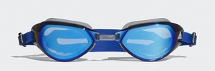 Плавательные очки ADIDAS PERSISTAR FIT MIRROR, черные/синие цена и информация | Очки для плавания | pigu.lt