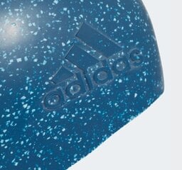 Plaukimo kepuraitė ADIDAS TEXTURED DH3307, mėlyna kaina ir informacija | Plaukimo kepuraitės | pigu.lt