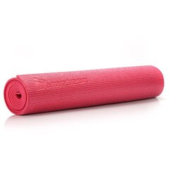 Коврик для йоги METEOR, 180x60 см, розовый цена и информация | Коврики для йоги, фитнеса | pigu.lt