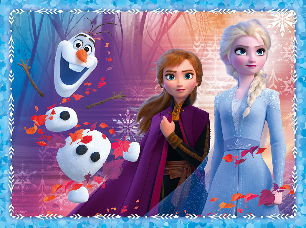 Dėlionių rinkinys Trefl 3 in 1 Ledo šalis 2 (Frozen 2) kaina ir informacija | Dėlionės (puzzle) | pigu.lt