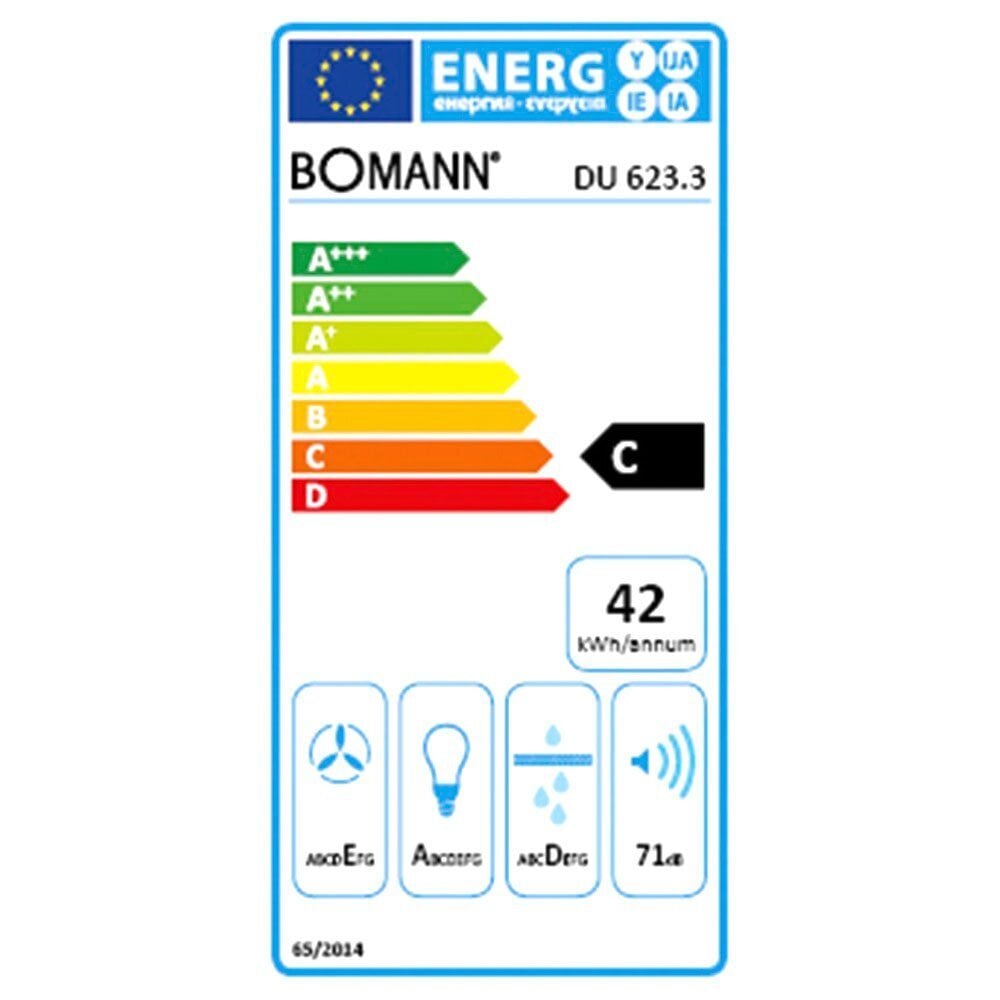 Bomann DU 623.3 INOX kaina ir informacija | Gartraukiai | pigu.lt