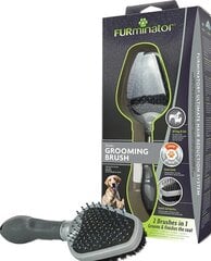 Щетка для домашних животных FURminator Grooming Brush, 1 шт. цена и информация | Средства по уходу за животными | pigu.lt