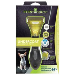 FURminator deShedding гребень XS для короткошерст. собак цена и информация | Средства по уходу за животными | pigu.lt