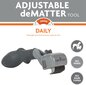 FURminator reguliuojamos šukos augintiniams Adjustable Dematter Tool, 1 vnt цена и информация | Priežiūros priemonės gyvūnams | pigu.lt