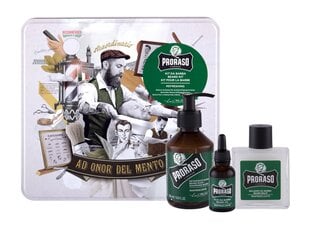 Винтажный набор для ухода за бородой для мужчин Proraso Refreshing Vintage Beard Care Kit цена и информация | Косметика и средства для бритья | pigu.lt