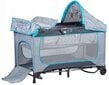 Kelioninė lovytė-maniežas su priedais Ecotoys, pilka kaina ir informacija | Maniežai vaikams | pigu.lt