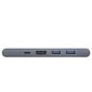 Hub Baseus CAHUB-L0G (Lack; 2x USB 3.0; gray color) kaina ir informacija | Adapteriai, USB šakotuvai | pigu.lt