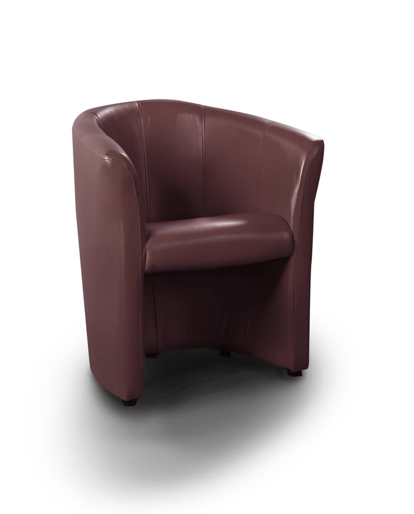 Fotelis TMS Noobis, rudas kaina ir informacija | Svetainės foteliai | pigu.lt