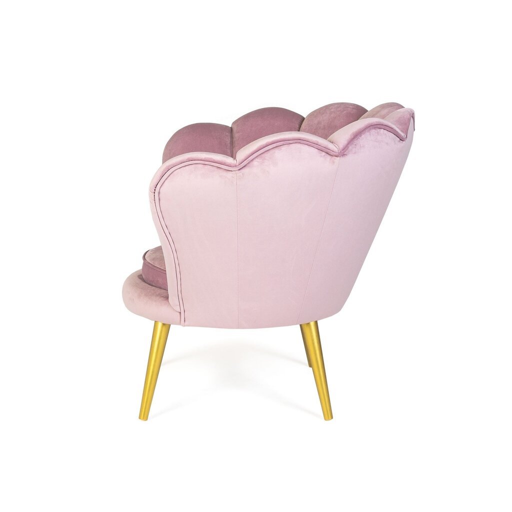 Fotelis TMS Tristan, rožinis kaina ir informacija | Svetainės foteliai | pigu.lt