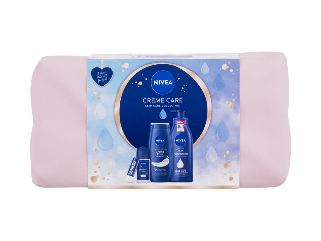 Rinkinys Nivea Creme Care, moterims kaina ir informacija | Dušo želė, aliejai | pigu.lt