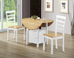 2-jų kėdžių komplektas Notio Living Marilyn, baltas kaina ir informacija | Virtuvės ir valgomojo kėdės | pigu.lt