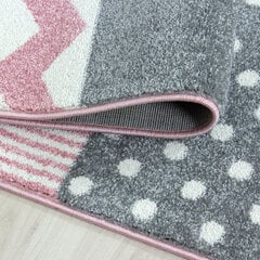 Ayyildiz apvalus vaikiškas kilimas Kids Pink 0620, 120x120 cm kaina ir informacija | Kilimai | pigu.lt