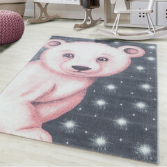 Ayyildiz vaikiškas kilimas Bambi Pink 0810, 80x150 cm kaina ir informacija | Kilimai | pigu.lt