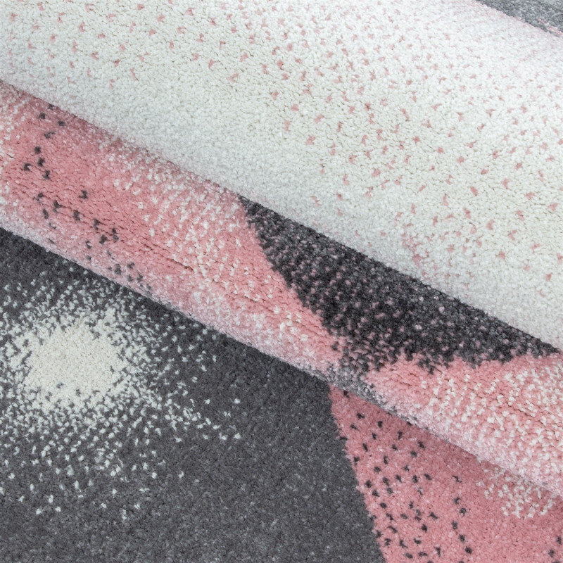 Ayyildiz apvalus vaikiškas kilimas Bambi Pink 0810, 160x160 cm kaina ir informacija | Kilimai | pigu.lt