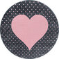 Ayyildiz apvalus vaikiškas kilimas Bambi Pink 0830, 120x120 cm kaina ir informacija | Kilimai | pigu.lt