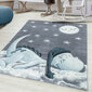 Ayyildiz vaikiškas kilimas Bambi Blue 0840, 80x150 cm kaina ir informacija | Kilimai | pigu.lt