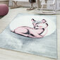 Ayyildiz vaikiškas kilimas Bambi Pink 0850, 80x150 cm kaina ir informacija | Kilimai | pigu.lt