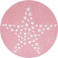 Ayyildiz apvalus vaikiškas kilimas Bambi Pink 0870, 160x160 cm kaina ir informacija | Kilimai | pigu.lt