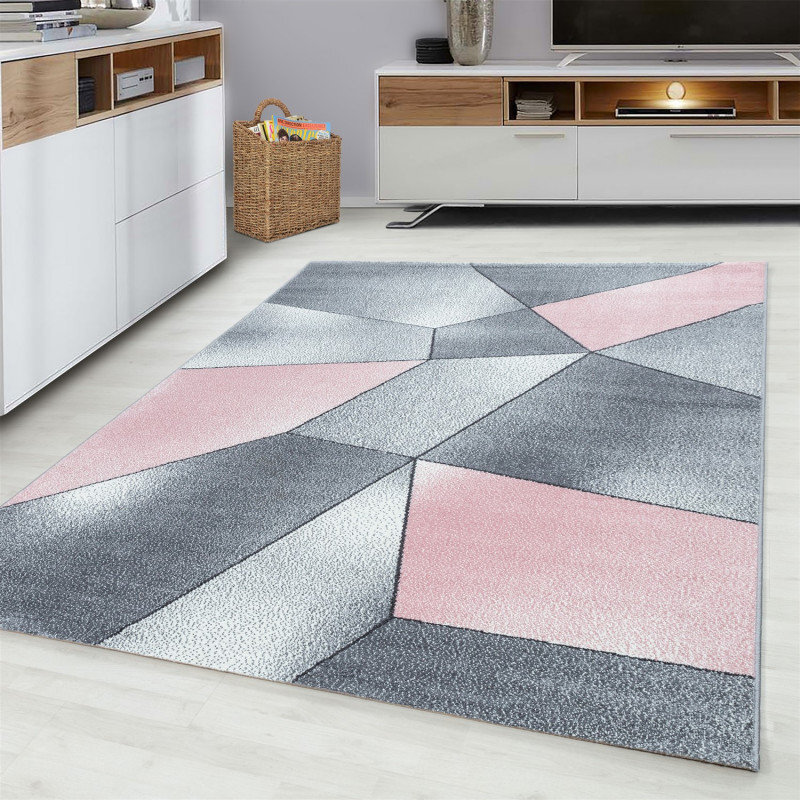 Ayyildiz kilimas Beta Pink 1120, 80x150 cm kaina ir informacija | Kilimai | pigu.lt