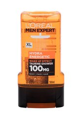 Гель для душа для мужчин Loreal Men Expert Hydra Energetic 300 мл цена и информация | Масла, гели для душа | pigu.lt