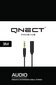 Qnect 101347, Minijack, 3m kaina ir informacija | Kabeliai ir laidai | pigu.lt