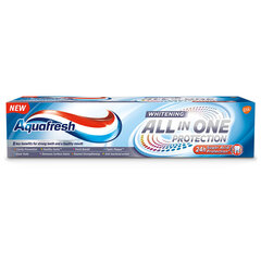 Dantų pasta Aquafresh All In One Protection Whitening 100ml kaina ir informacija | Dantų šepetėliai, pastos | pigu.lt