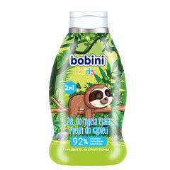 Vonios putos Bobini 2in1 Tinginys, 660ml kaina ir informacija | Kosmetika vaikams ir mamoms | pigu.lt