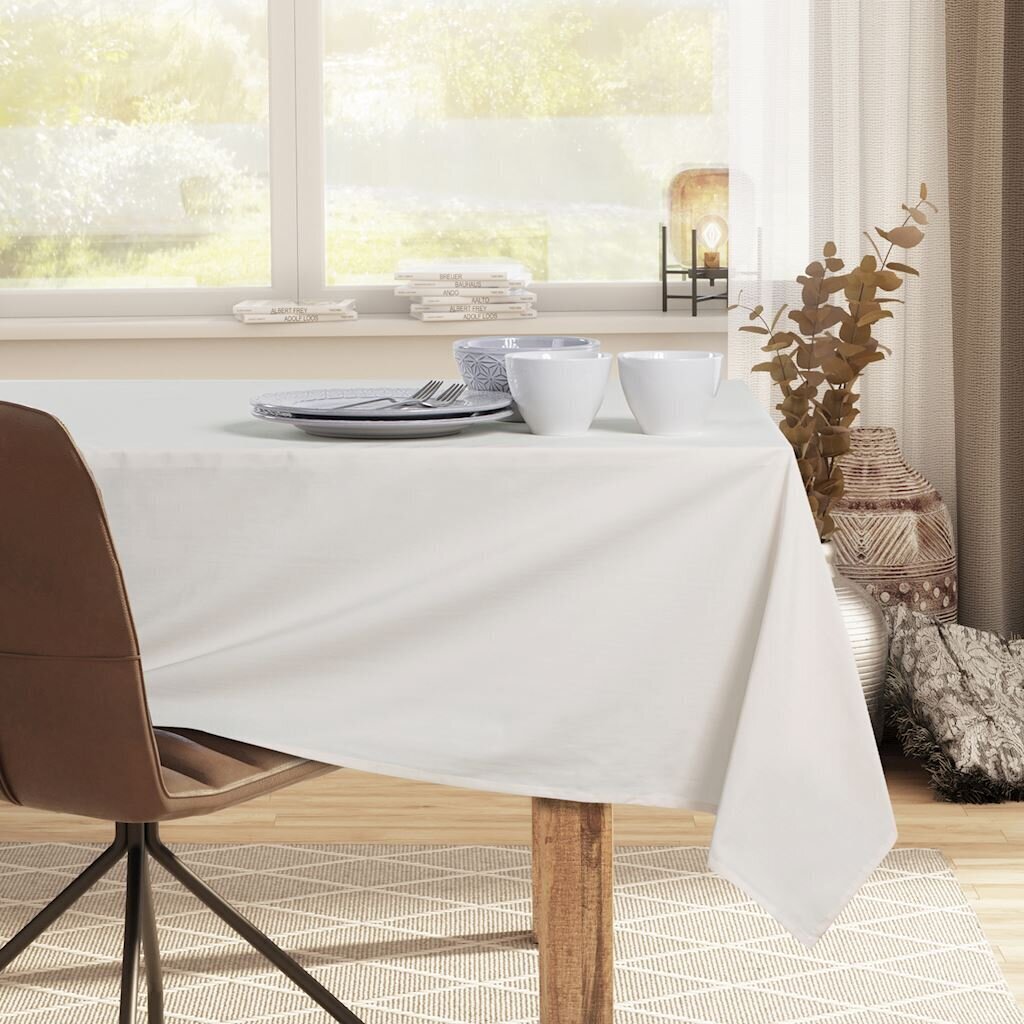DecoKing staltiesė Pure, ovali kaina ir informacija | Staltiesės, servetėlės | pigu.lt