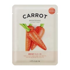 Маска для лица листовая It’s Skin The Fresh Carrot 20 мл цена и информация | Маски для лица, патчи для глаз | pigu.lt