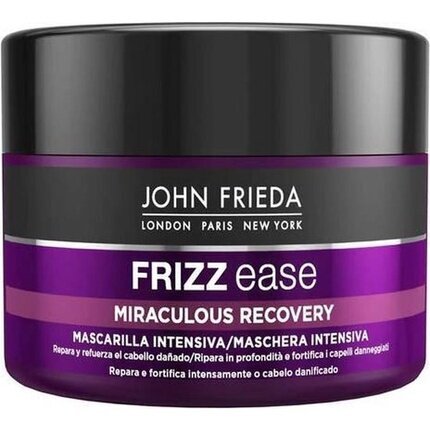 Kaukė sausiems ir pažeistiems plaukams John Frieda Frizz-Ease 250 ml цена и информация | Priemonės plaukų stiprinimui | pigu.lt
