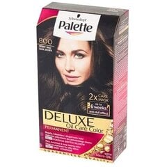 Краска для волос Schwarzkopf Palette Deluxe, 800, Dark Brown цена и информация | Краска для волос | pigu.lt