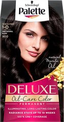 Plaukų dažai Schwarzkopf Palette Deluxe, 900, Natural Black kaina ir informacija | Plaukų dažai | pigu.lt