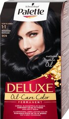 Plaukų dažai Schwarzkopf Palette Deluxe, 909, Blue Black kaina ir informacija | Plaukų dažai | pigu.lt