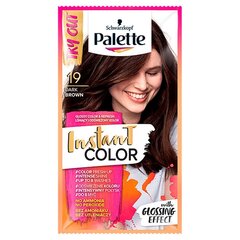 Dažomasis plaukų šampūnas Schwarzkopf Palette Instant Color, 19, Dark Brown kaina ir informacija | Plaukų dažai | pigu.lt