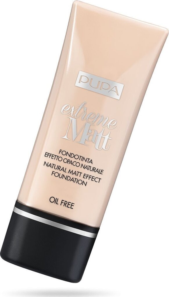 Makažo pagrindas Pupa Extreme Matt Effect Foundation SPF10, 050 Sand, 30 ml цена и информация | Makiažo pagrindai, pudros | pigu.lt