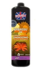 Energizuojantis plaukų šampūnas Ronney Professional Babassu Oil 1000 ml kaina ir informacija | Šampūnai | pigu.lt