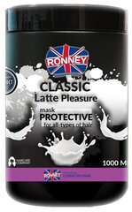 Apsauginė plaukų kaukė Ronney Professional Classic Latte Pleasure 1000 ml kaina ir informacija | Ronney Kvepalai, kosmetika | pigu.lt