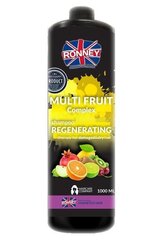 Восстанавливающий шампунь для волос Ronney Professional Multi Fruit Complex Regenerating 1000 мл цена и информация | Шампуни | pigu.lt