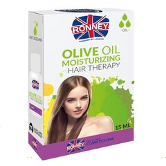 Увлажняющее масло для волос Ronney Professional Olive Oil Moisturizing Effect 15 мл цена и информация | Средства для укрепления волос | pigu.lt