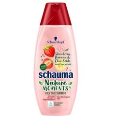 Maitinamasis plaukų šampūnas Schauma Nature Moments Intense Repair 400 ml kaina ir informacija | Šampūnai | pigu.lt