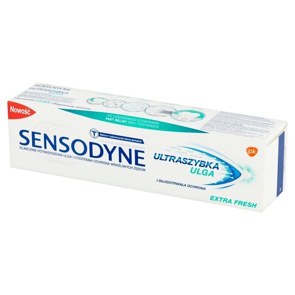 Зубная паста Sensodyne Rapid Relief Extra Fresh, 75 мл цена | pigu.lt