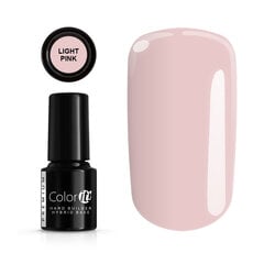 Hibridinis gelinis nagų lakas Silcare Color It 6 g, Light Pink kaina ir informacija | Nagų lakai, stiprintojai | pigu.lt