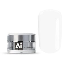 Nagų priauginimo gelis Silcare Affinity 15 g, Ice Clear цена и информация | Лаки, укрепители для ногтей | pigu.lt