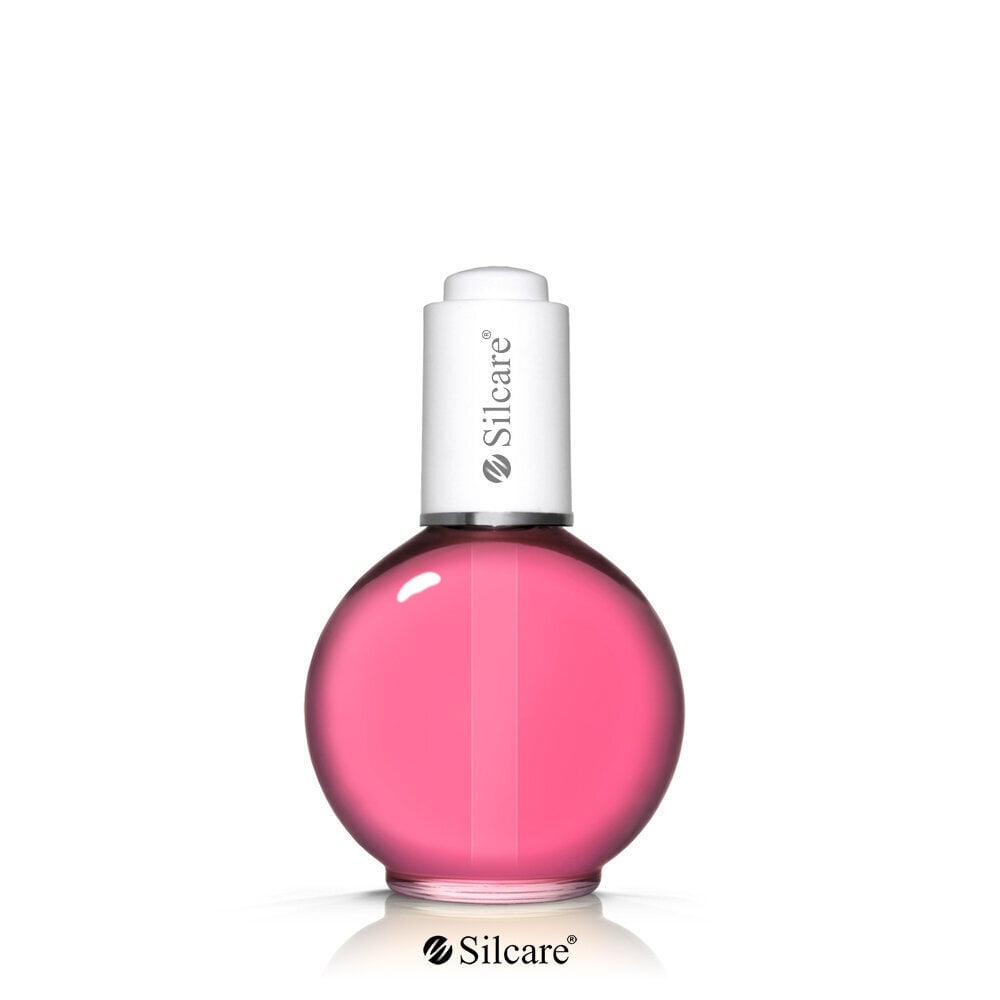 Nagų ir odelių aliejus Silcare The Garden of Colour Raspberry Light Pink 75 ml цена и информация | Nagų lakai, stiprintojai | pigu.lt