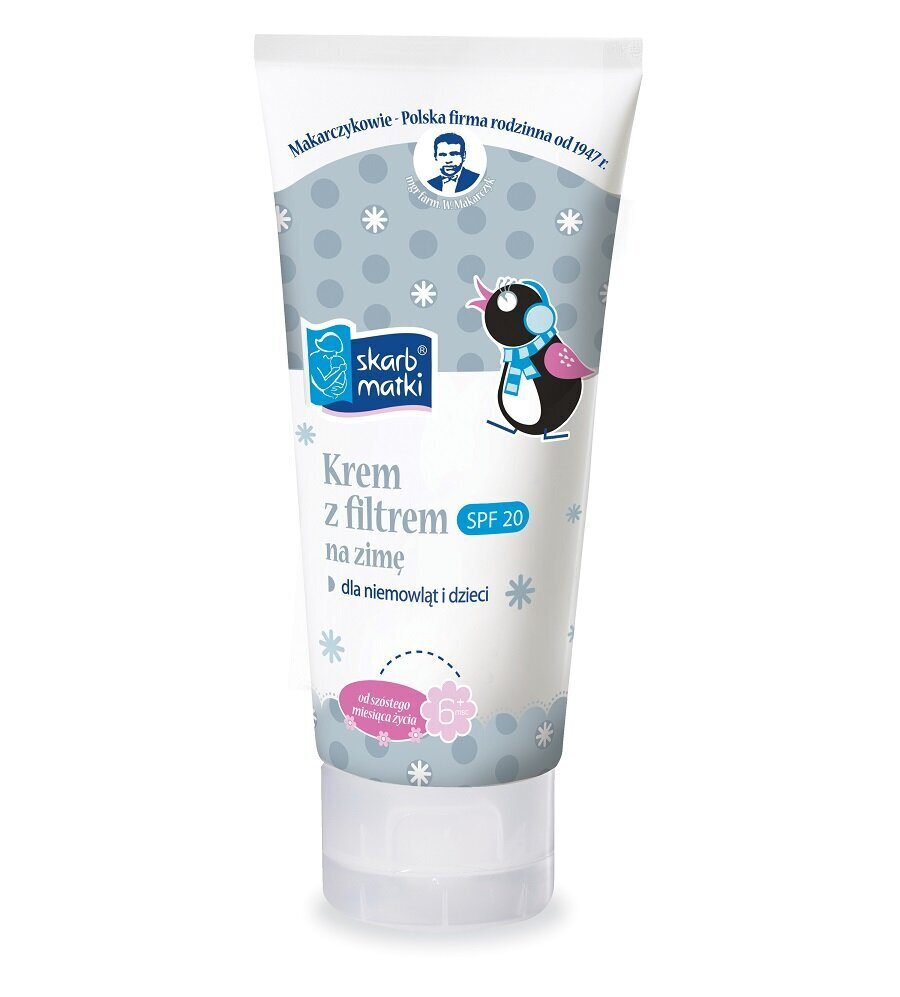 Apsauginis kūno kremas SPF 20 Skarb Matki, 75 ml kaina ir informacija | Kosmetika vaikams ir mamoms | pigu.lt