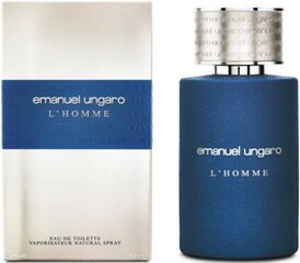 Туалетная вода Emanuel Ungaro L'Homme EDT для мужчин 50 мл цена и информация | Мужские духи | pigu.lt