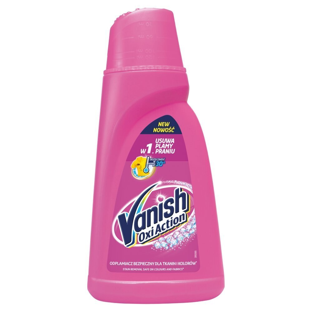 VANISH Oxi Action gelis dėmėms šalinti, 1.5 l цена и информация | Valikliai | pigu.lt