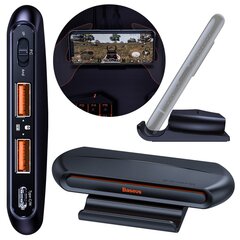 Кабель Baseus Gamo Mobile Game Adapter 2x USB HUB GA01 для клавиатуры и мыши, черный (GMGA01-01) цена и информация | Адаптеры, USB-разветвители | pigu.lt