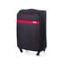 Vidutinio dydžio lagaminas Solier STL1316 M, juodas-raudonas цена и информация | Lagaminai, kelioniniai krepšiai | pigu.lt